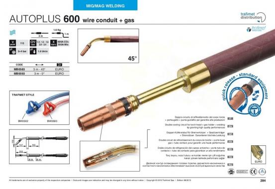 Trafimet Mig ERGOPLUS 600 (600 А вод. охл.) 5м